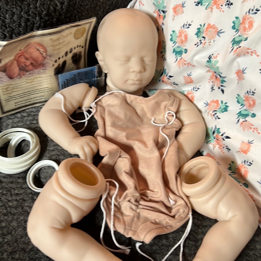 Realborn® Alexa Sleeping (19" Reborn Doll Parts Kit) DIY by Bountiful Baby